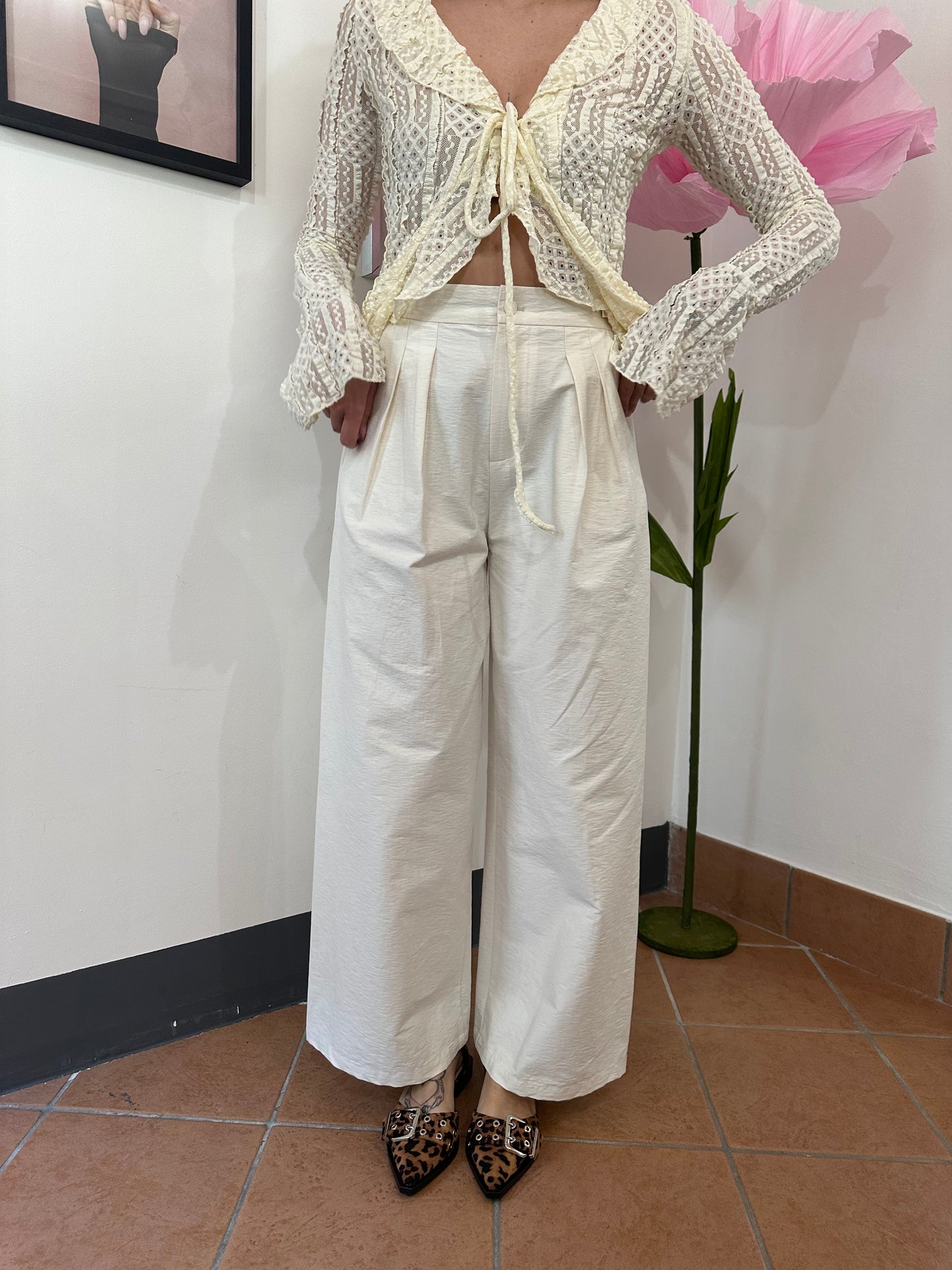 Pantaloni Eleh Cotton