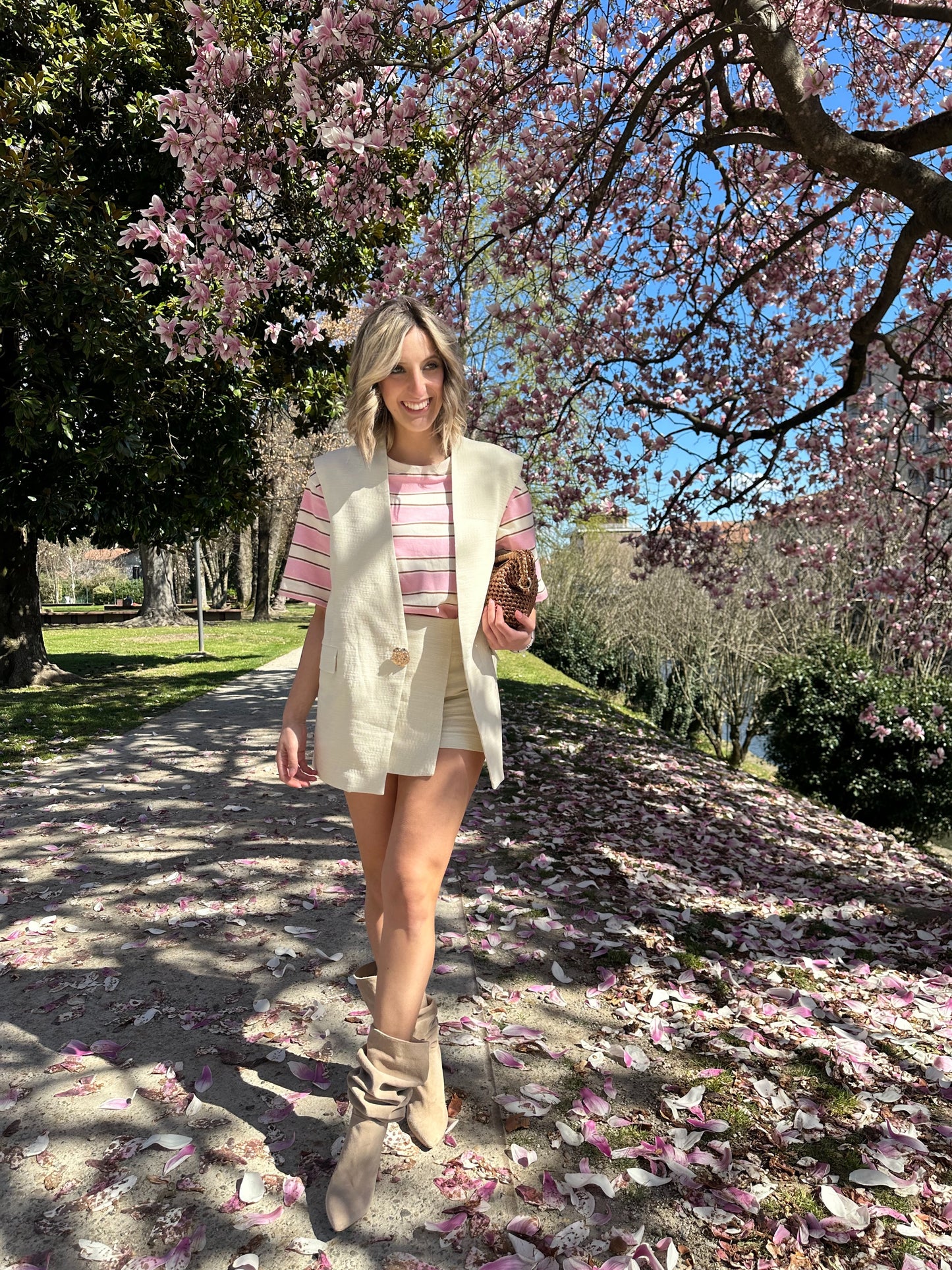 Maxi Gilet Bottone Lumina