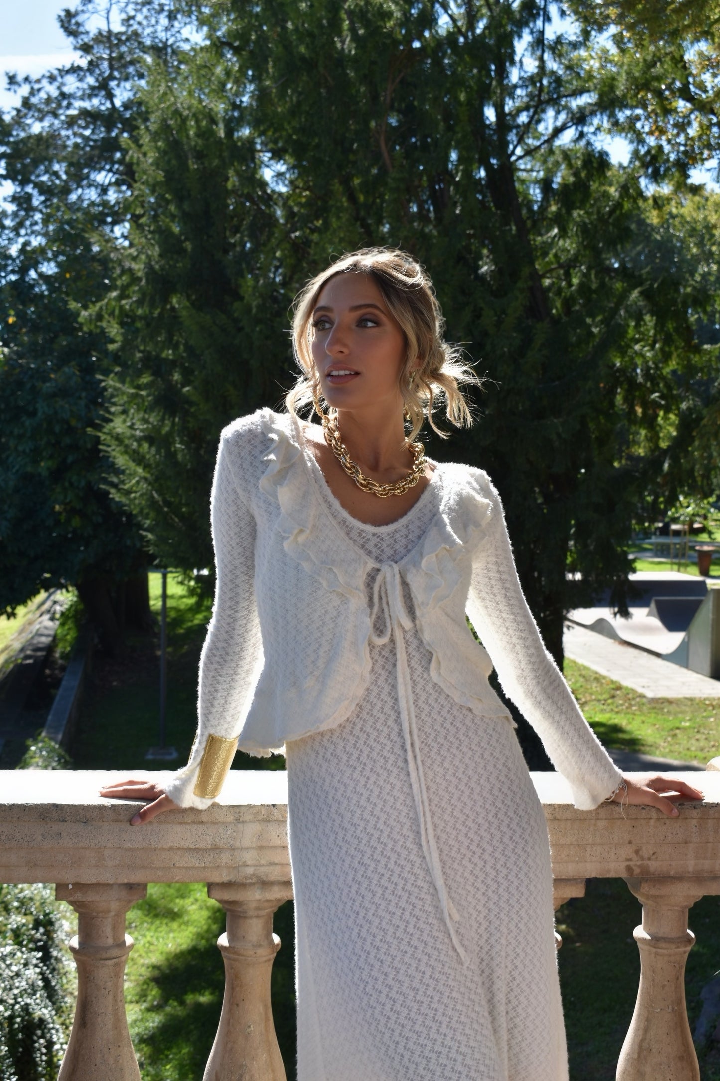 Cardigan Rouches Eleh