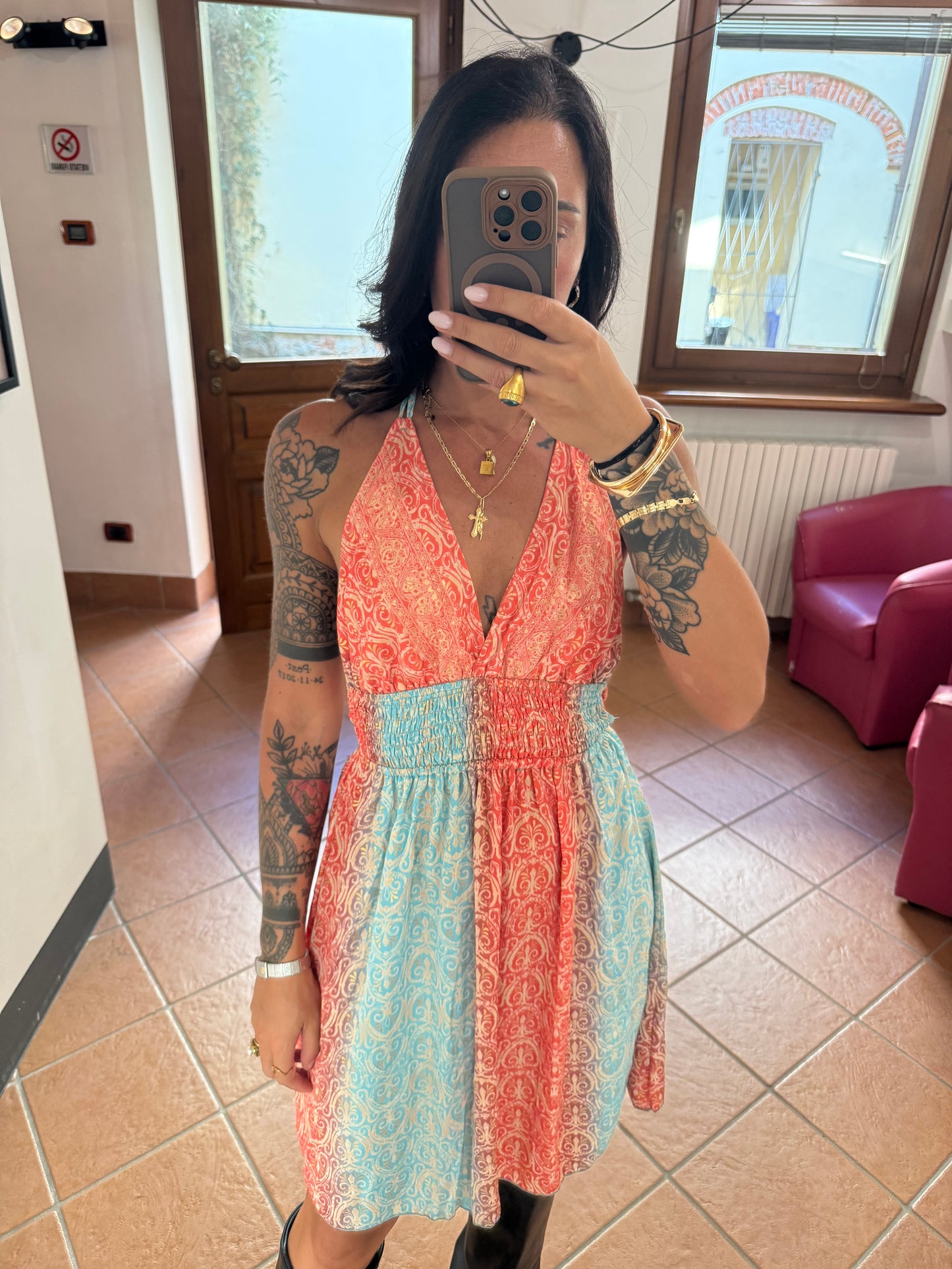 Abito Ibiza Fiocco Corto