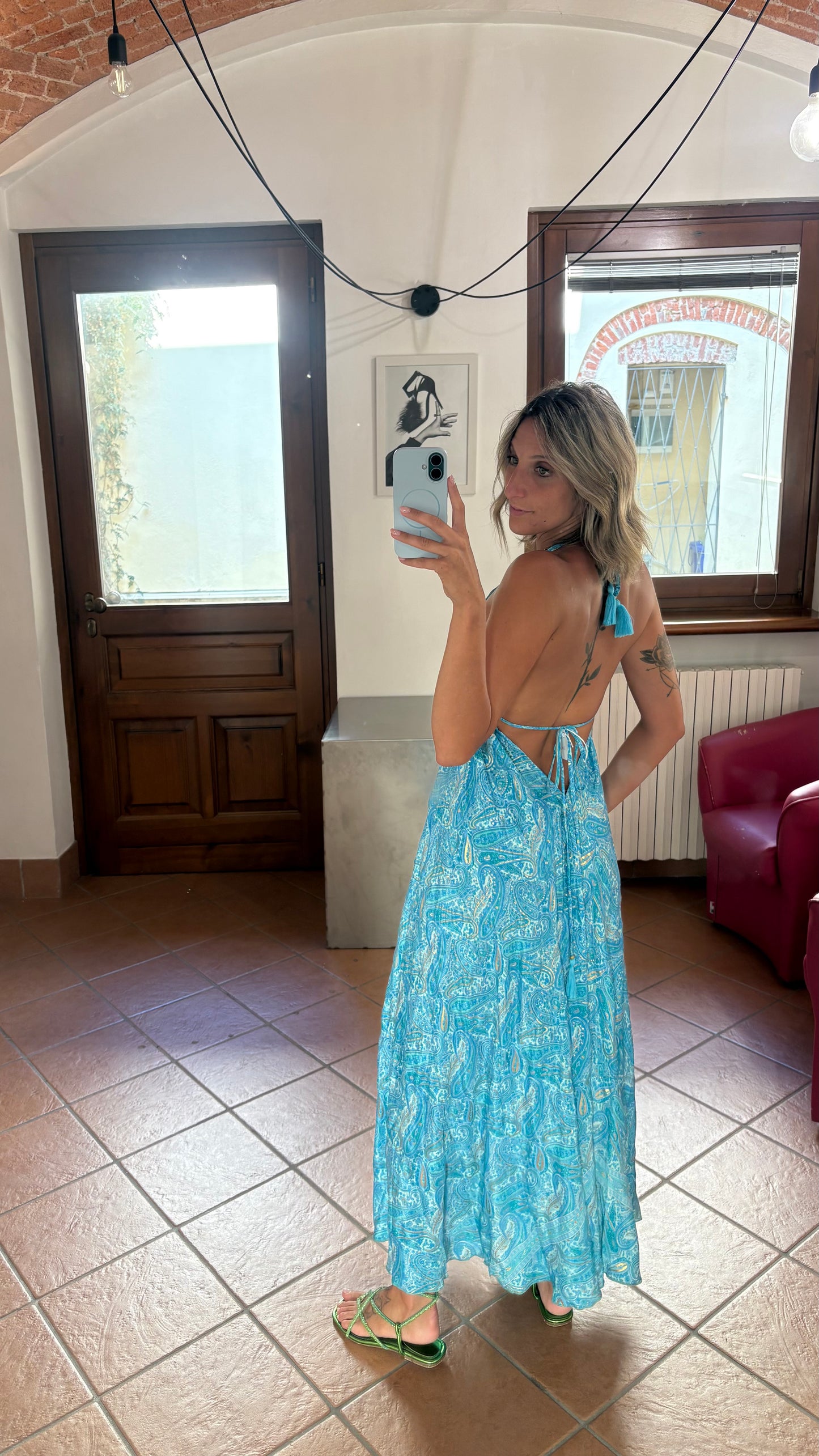 Abito Ibiza Triangolo Lungo