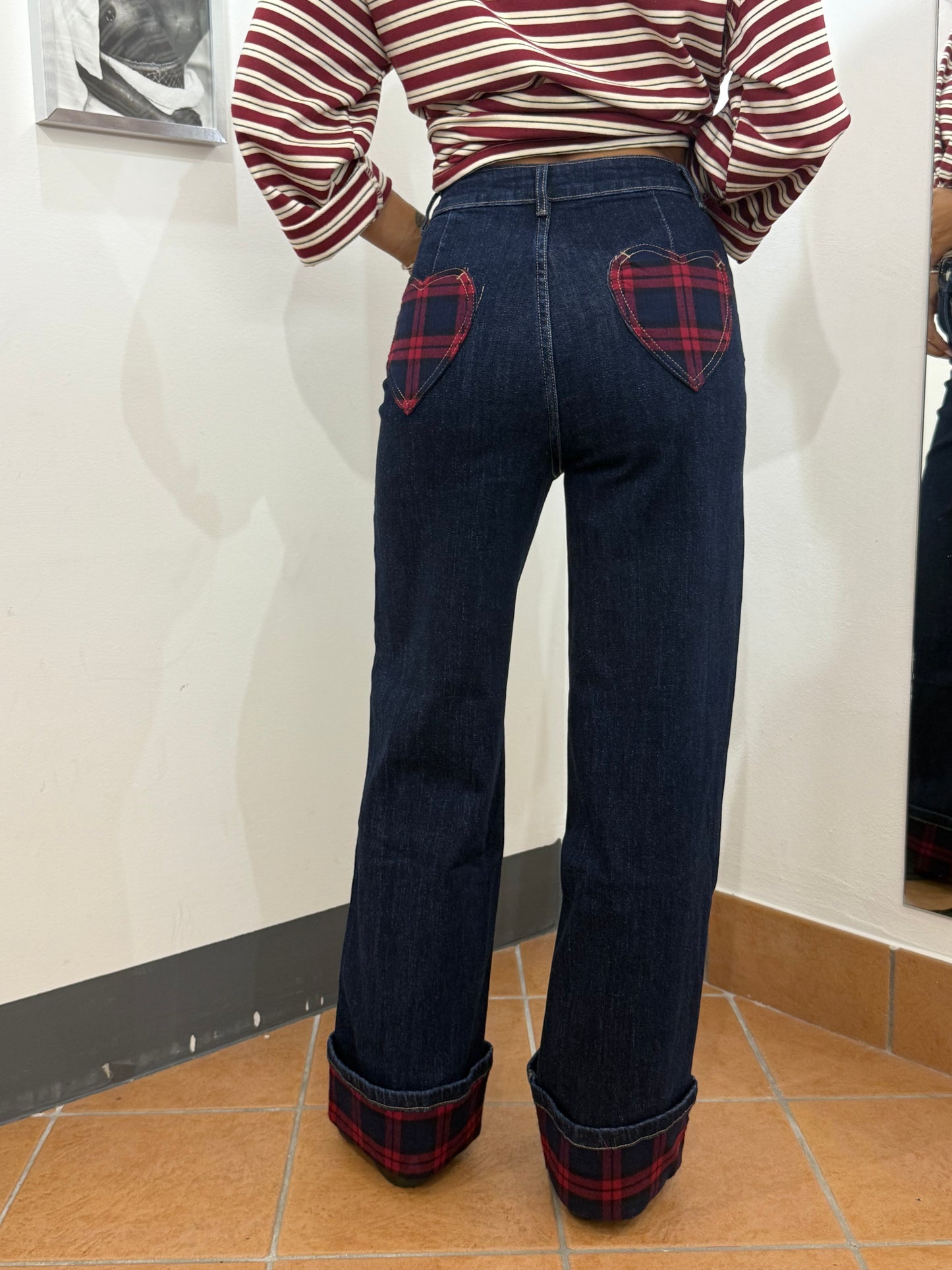 Jeans Tartan