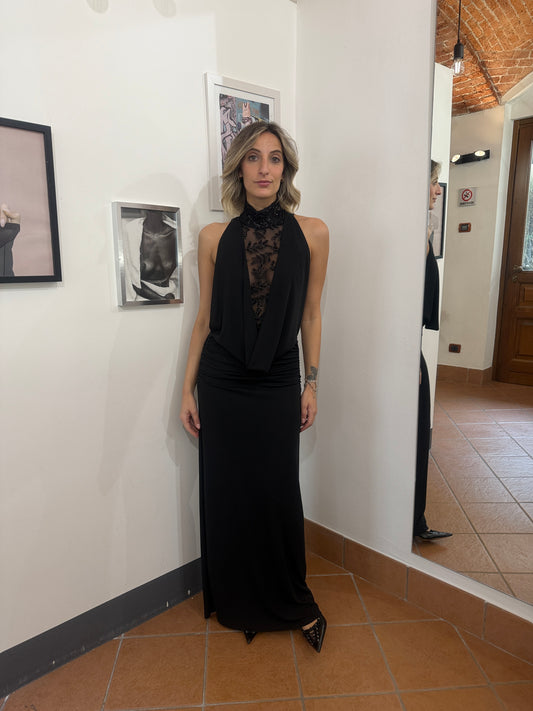 Abito Lungo Ricami