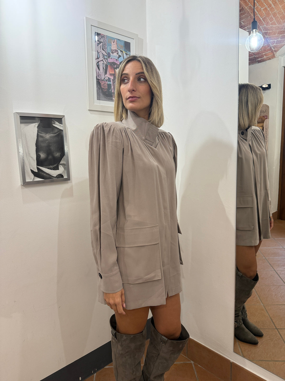 Maxi Camicia Uniform