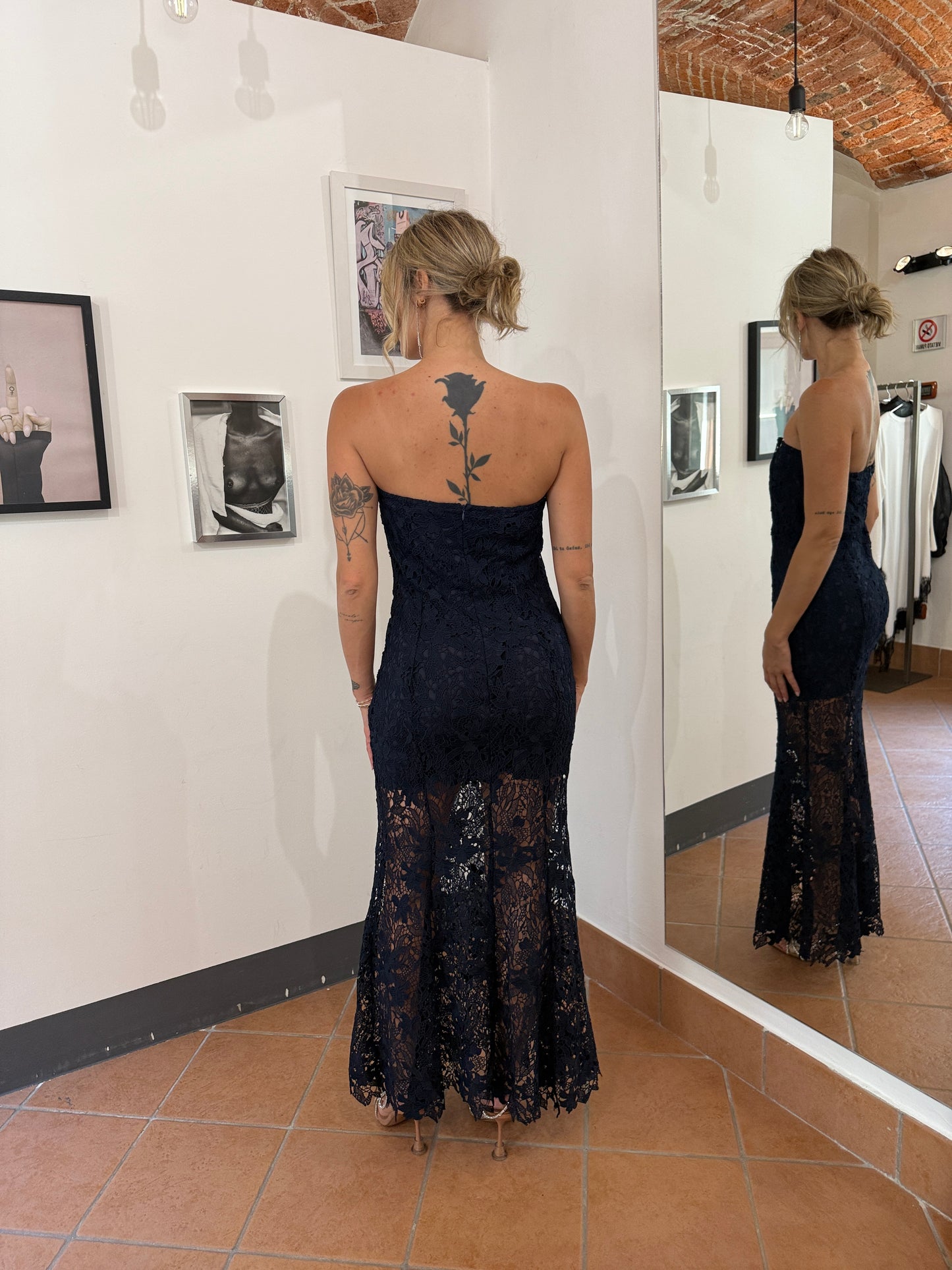 Abito Sirena Macramè