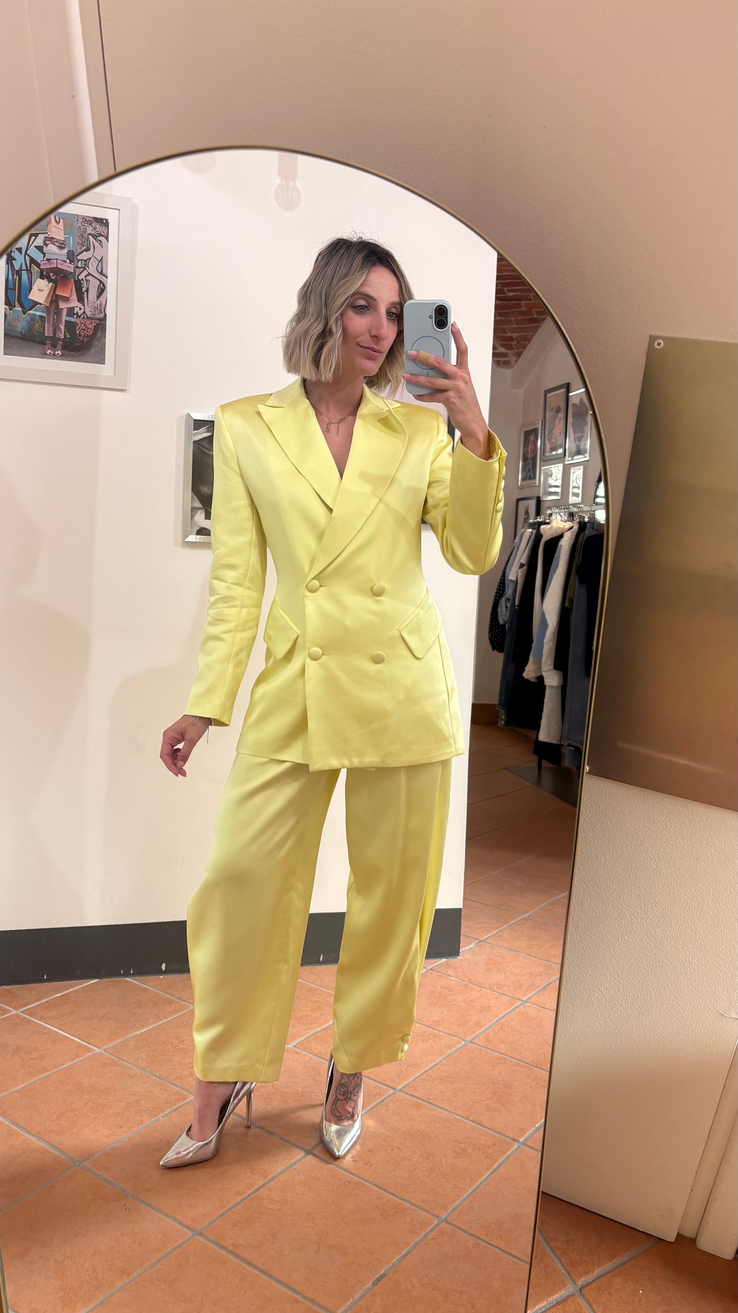 Pantaloni Baloon Raso
