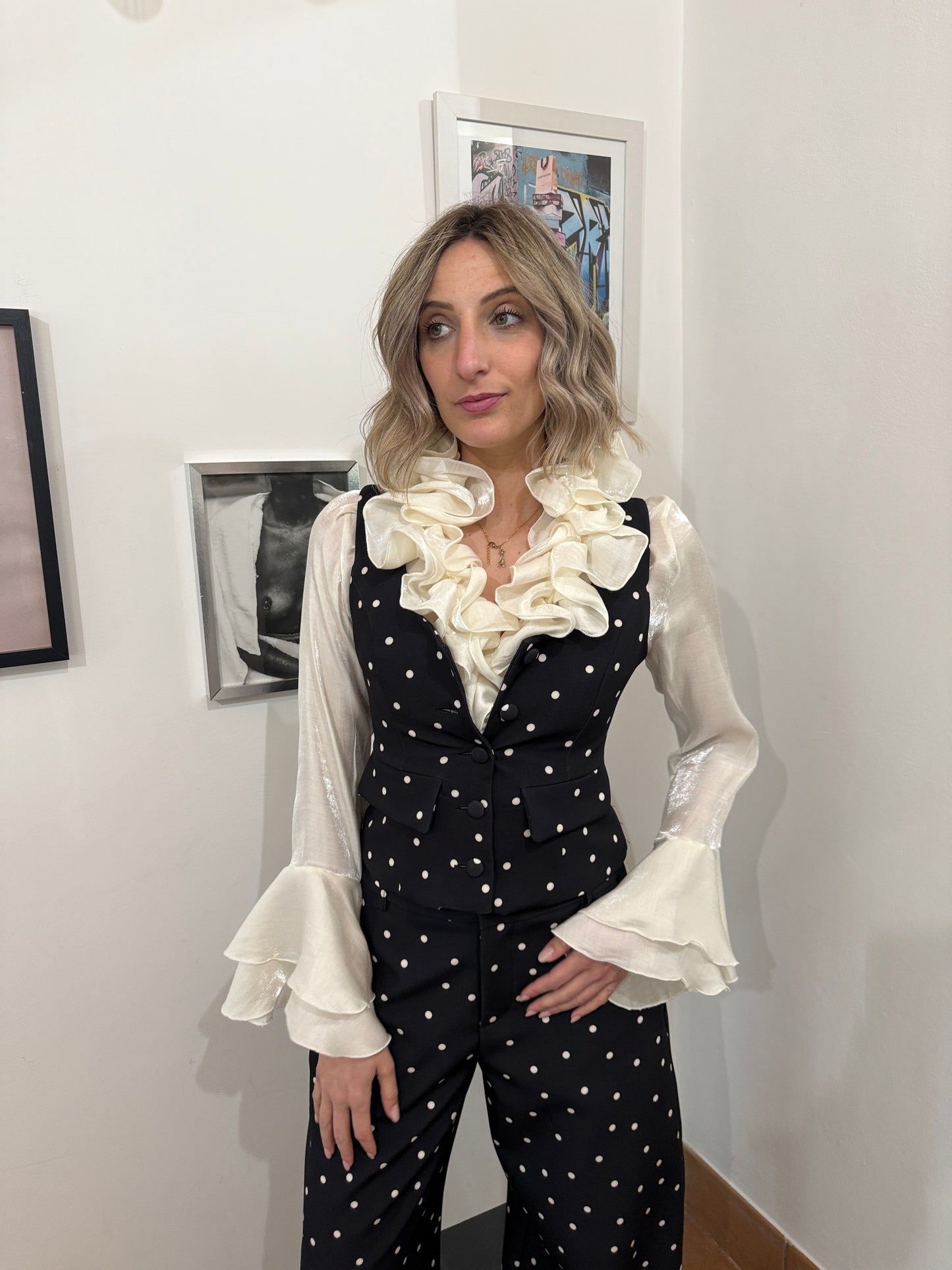 Gilet Pois