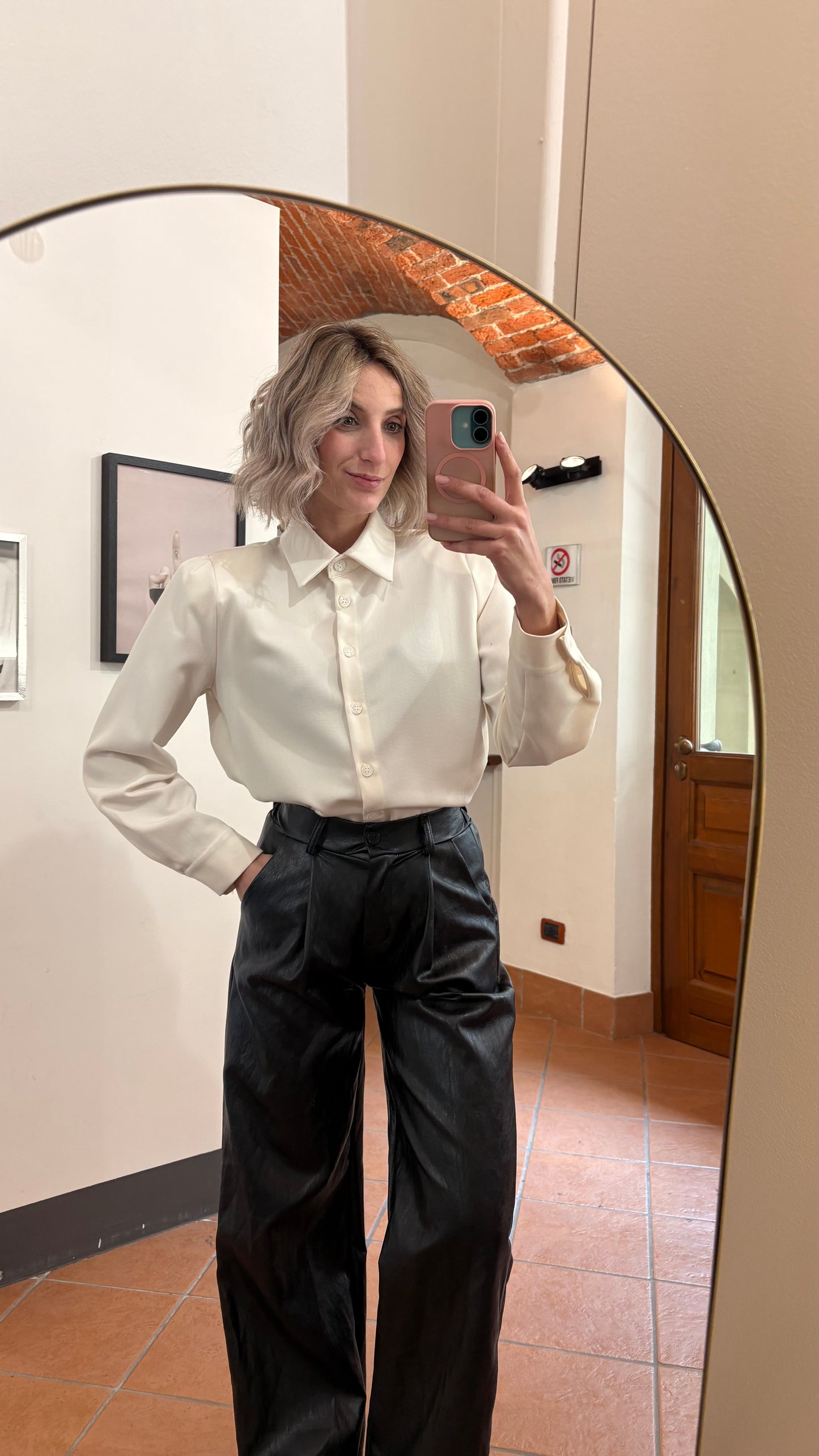 Camicia Spalla Imbottita