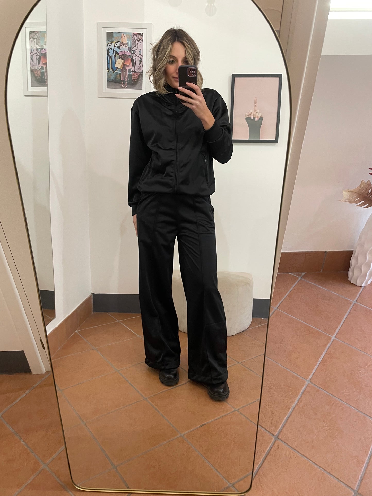 Pantaloni Lucidi Effek