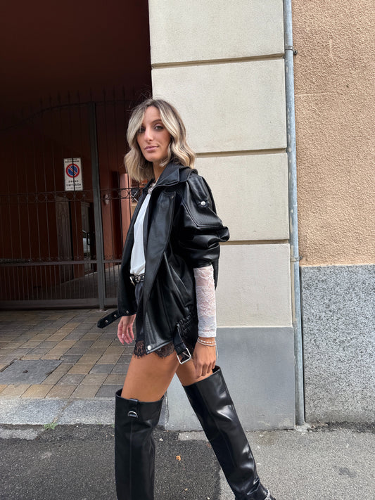 Bomber Oversize Martellato