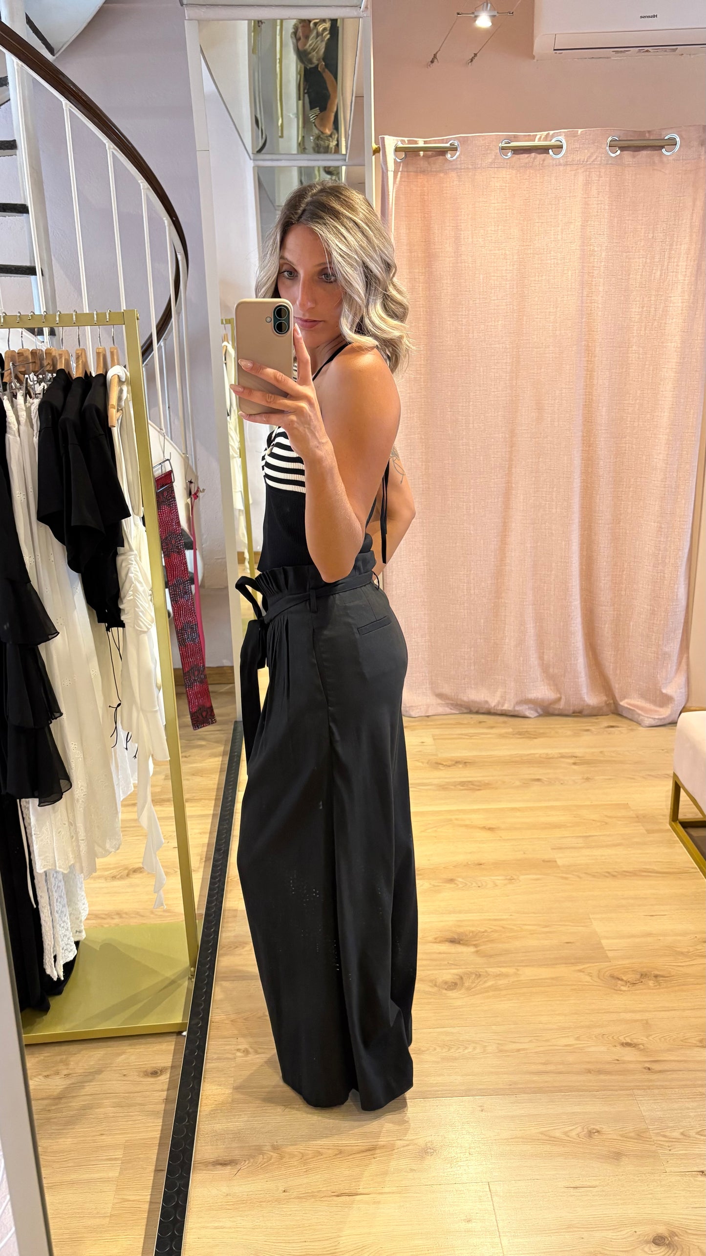 Pantaloni Fusciacca Lino Eleh