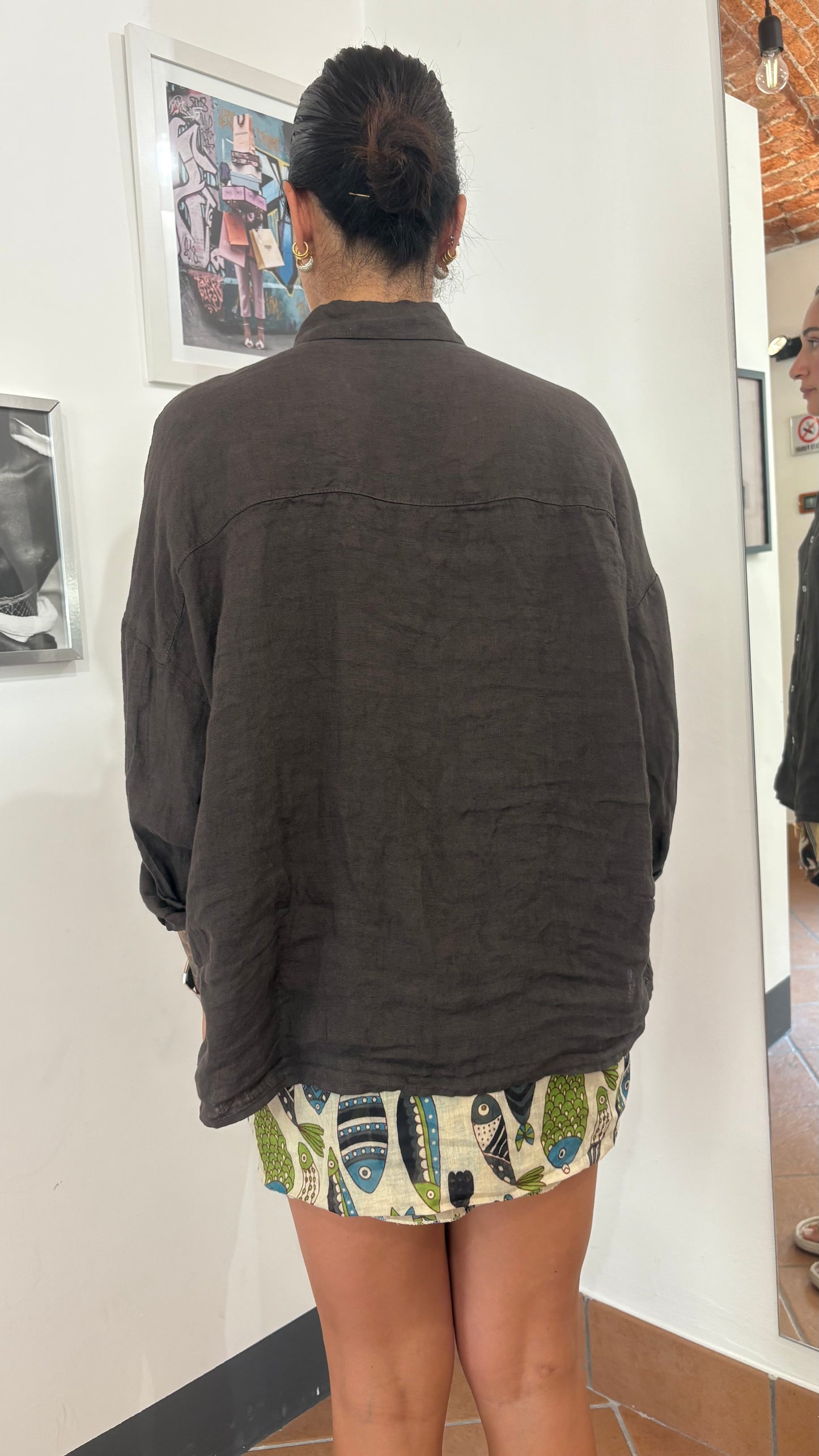 Camicia Lino Corta