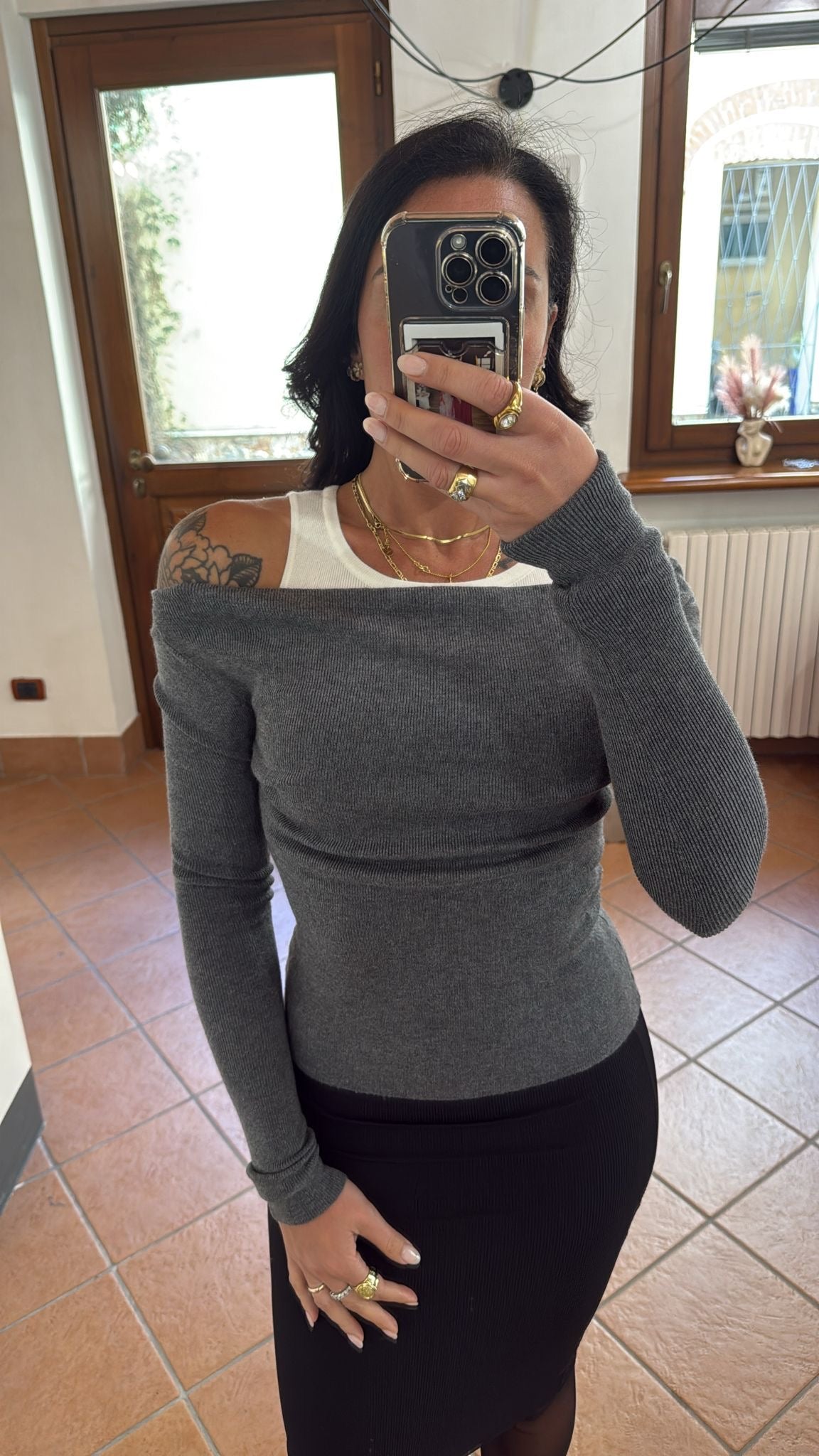 Maglioncino Eleh Double Canotta