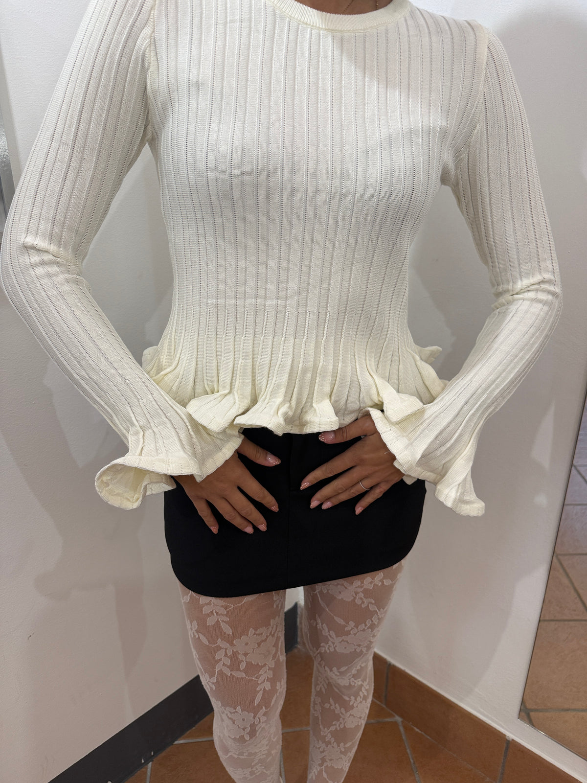 Maglioncino Ruffle