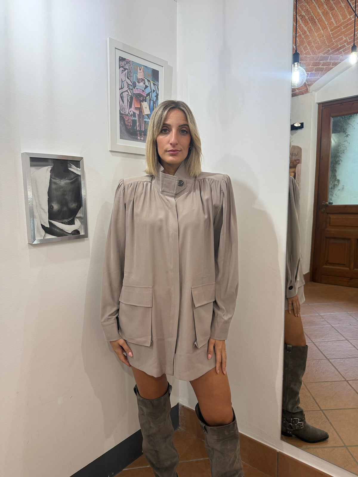 Maxi Camicia Uniform