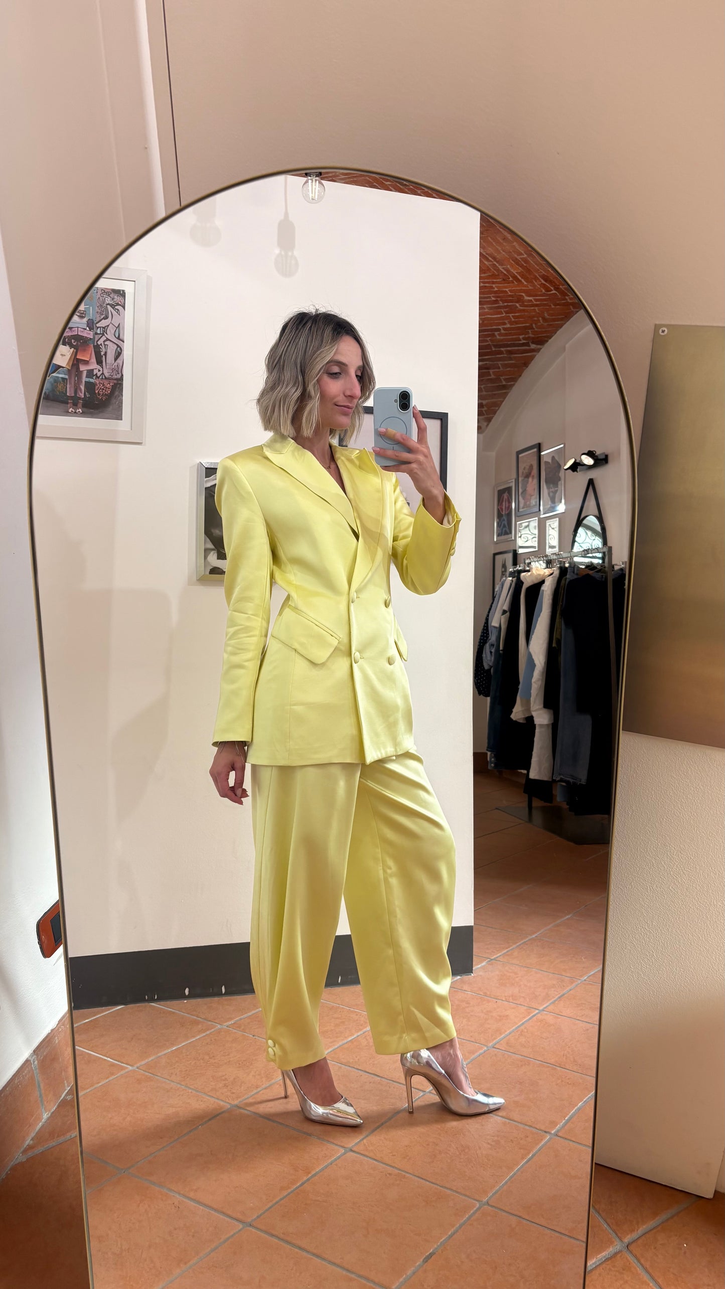 Pantaloni Baloon Raso