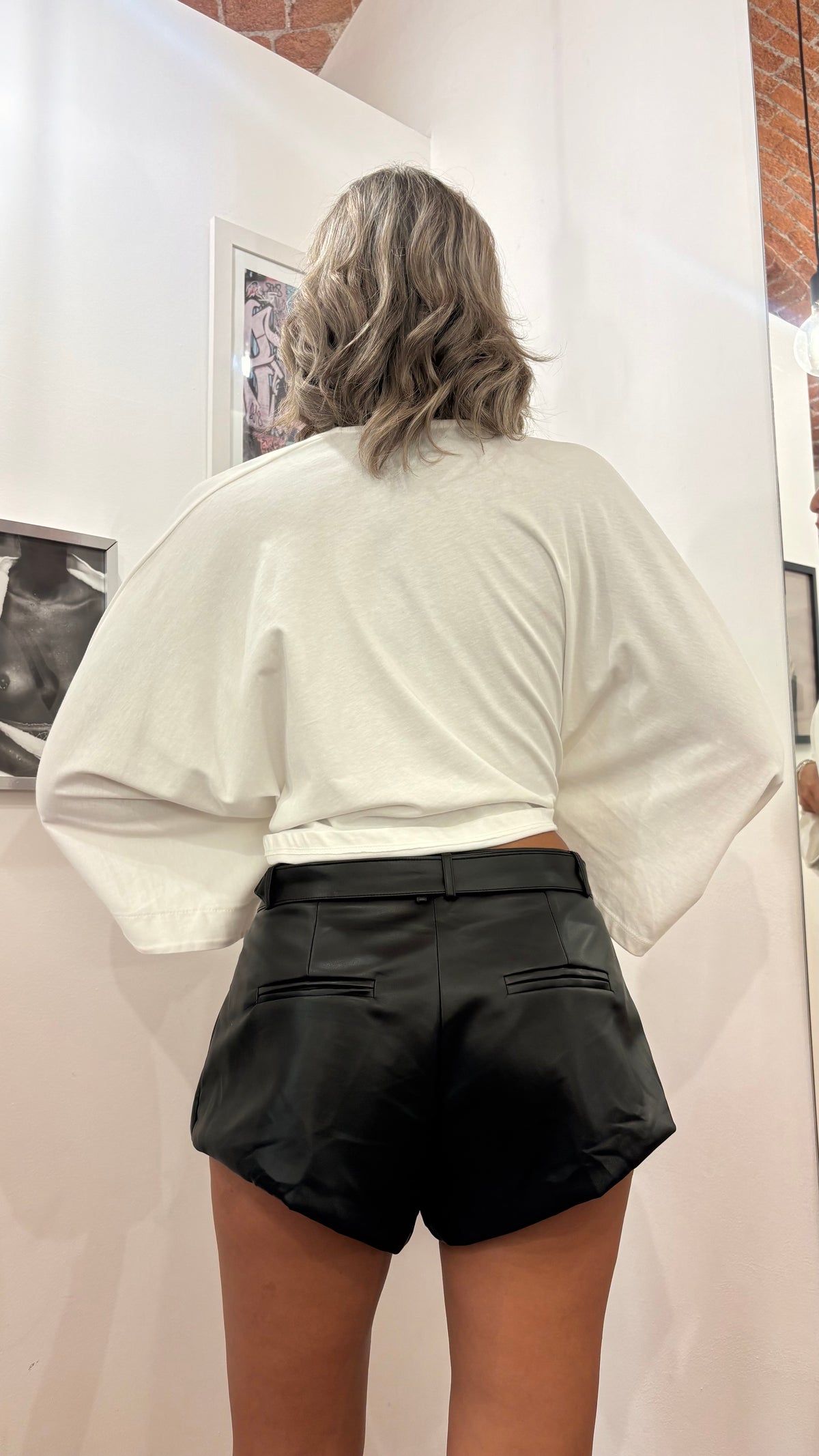 Shorts Ecopelle