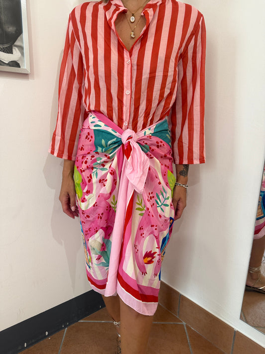 Camicia Righe Cotone