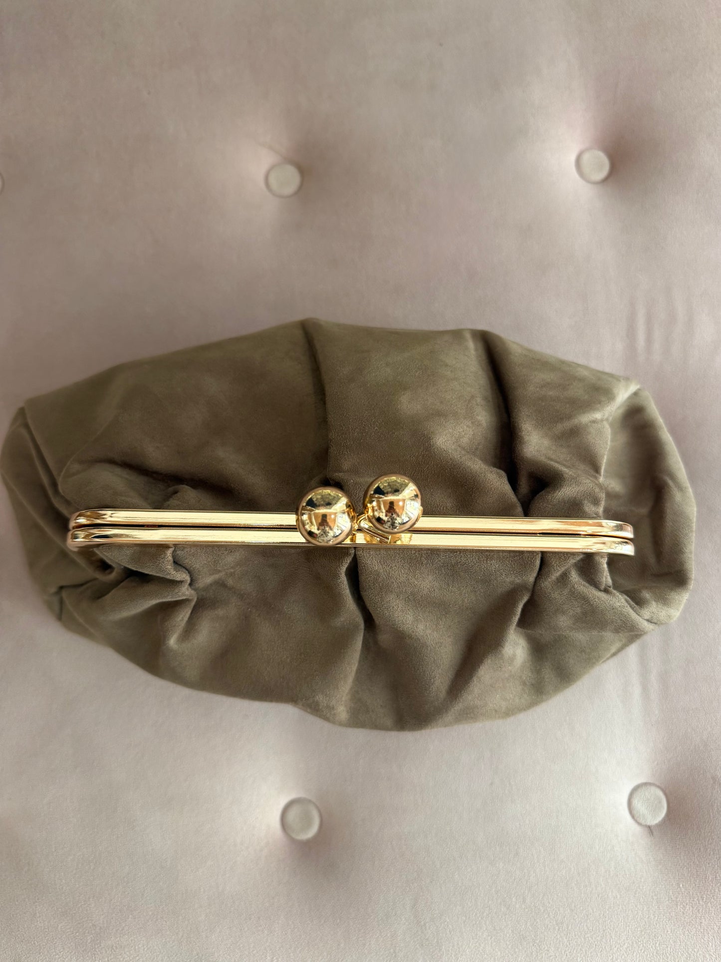 Borsa Clutch Scamosciata