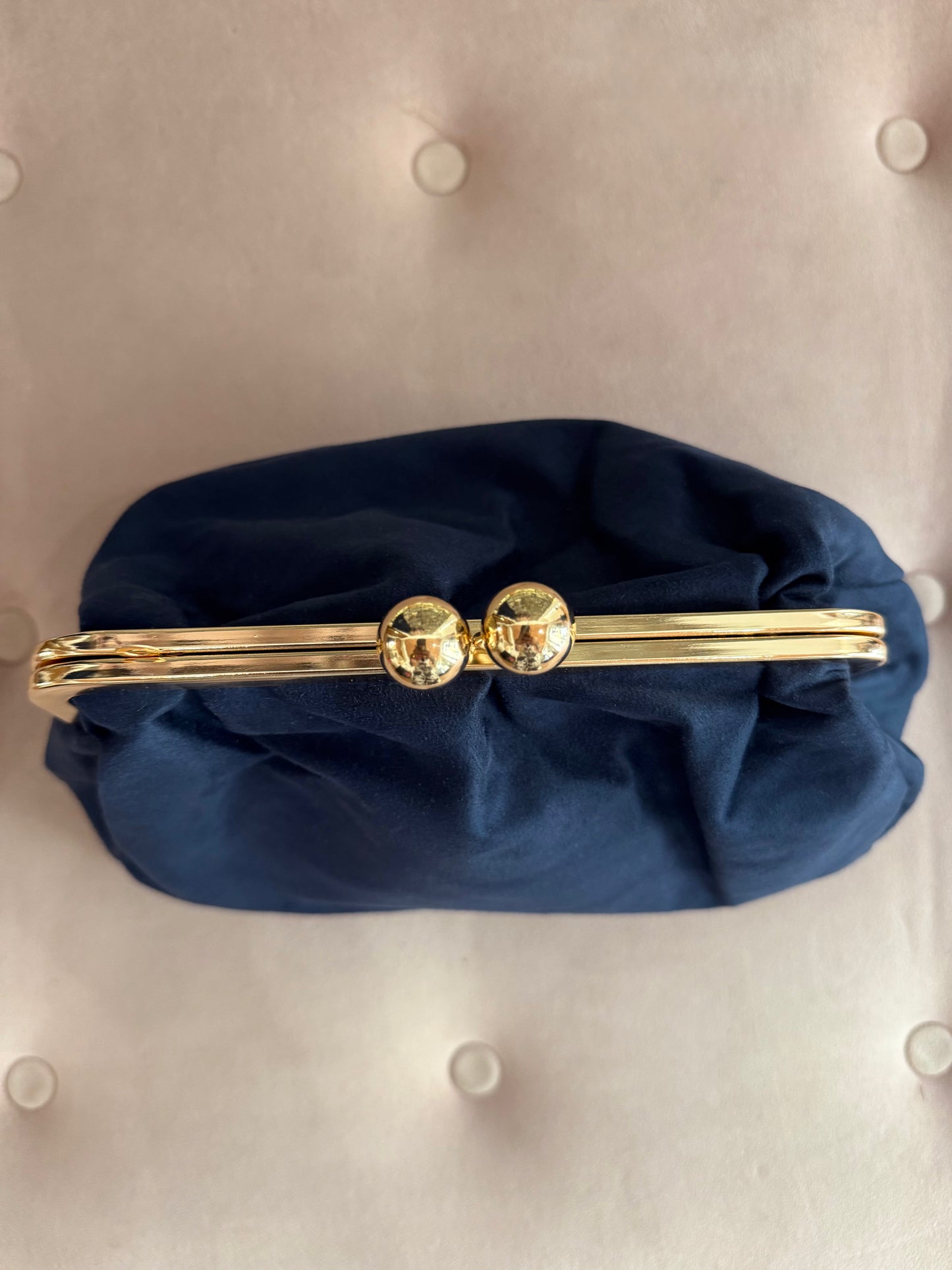 Borsa Clutch Scamosciata